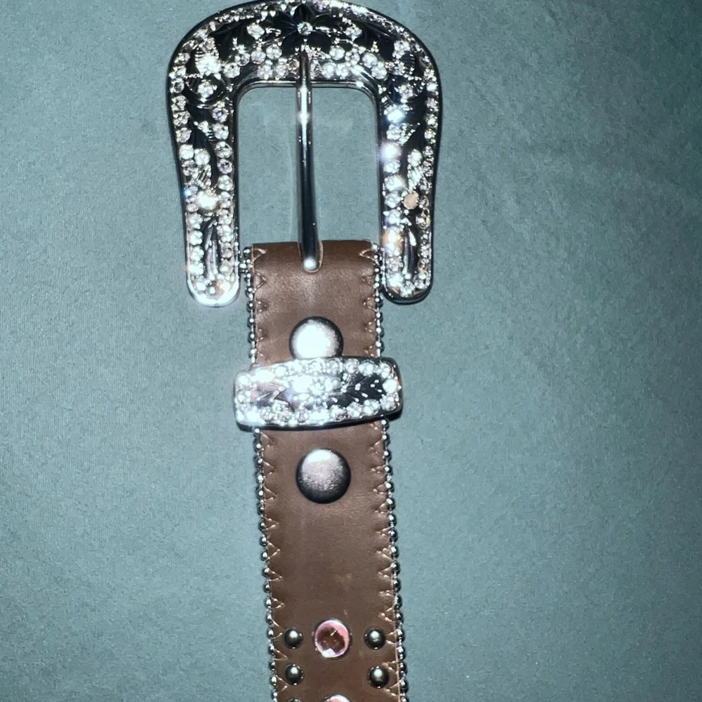 Brown and Pink kids Belt
